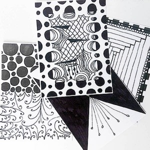 Tangle cards