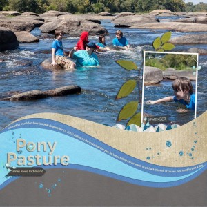 April template - Pony Pasture