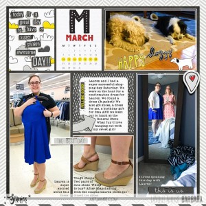 2016 Project Life | Week 12 (Right Side)