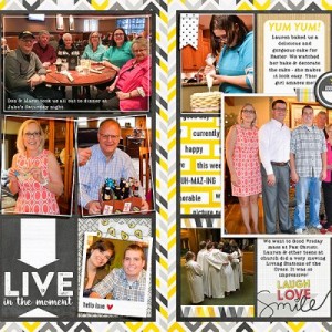 2016 Project Life | Week 13 (24x12)