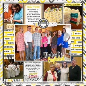 2016 Project Life | Week 13 (Right Side)
