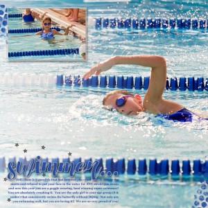 07.01.2015 Zoe Is A Swimmer!