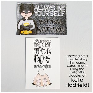 Fun Filler journal cards