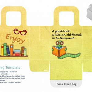 Khadfield_gift Bags  Book Token Bag