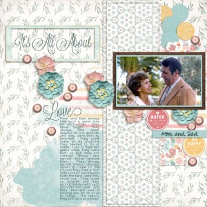 INSPIRATION CHALLENGE - MAY 2016 - IT'S ALL ABOUT LOVE