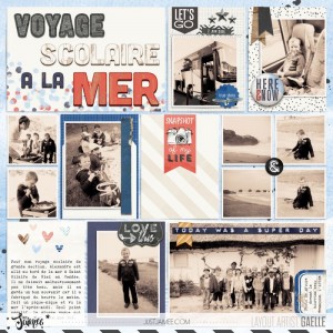 Voyage scolaire a la mer