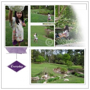 Duke Gardens - left page