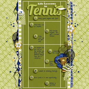 Life Lessons in Tennis