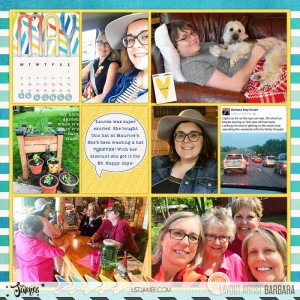 2016 Project Life Week 22 - Left Side