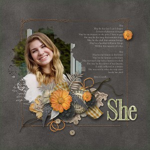 She