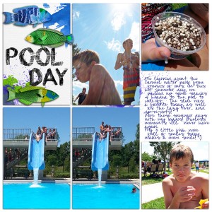 Pool Day (3 Little Fish) right