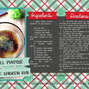 Chili Lime Chicken Rub