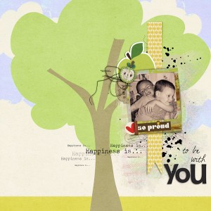Happiness is to be with you