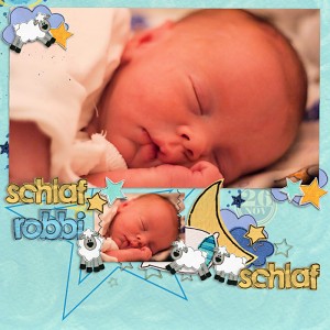 Schlaf Robbi schlaf