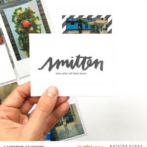 smitten word art