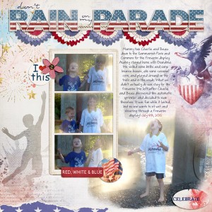 Don't Rain on My Parade