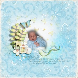 JUNE2016 INSPIRATION CHALLENGE - PRECIOUS BABY GIRL
