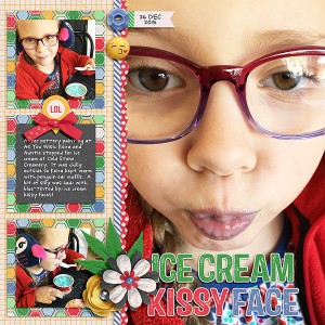 ICE CREAM KISSY FACE