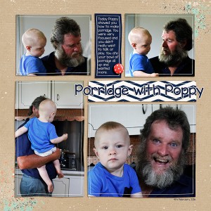 Porridge with Poppy