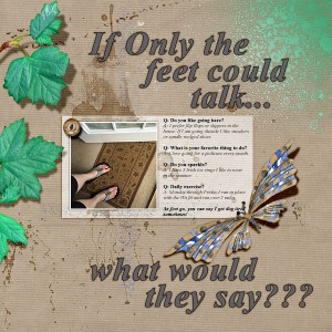 Foot Interview  (july journal chall)