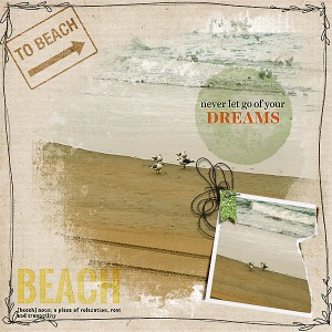 The Beach   (Summer School Week2 Journal Cards)