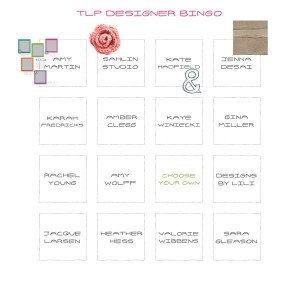 The Lily Pad Designer Bingo