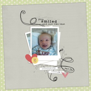 First Smile!