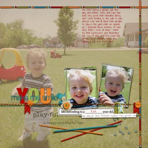 Liam at Play