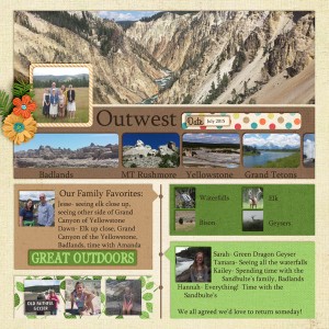 Family Favorites Yellowstone 2015