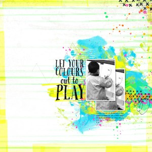 Let your colours out to play