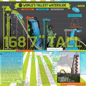 168' 7" - World's Tallest Waterslide
