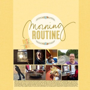 Summer School - journal cards - morning routine