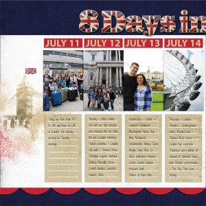 8 Days in London, left side