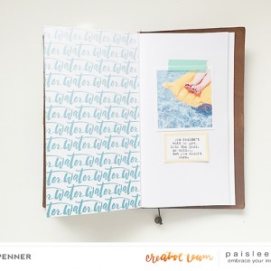 Creating an ombre background // Marcy Penner