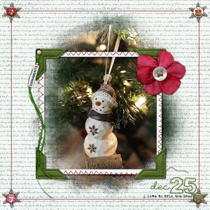 Snowman Ornament