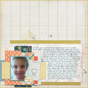 Lost Tooth-July Challenge