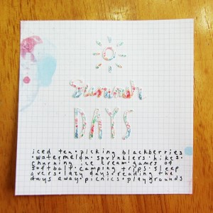 Summer Days 4x4