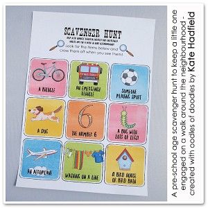 Scavenger Hunt for Little Ones