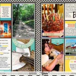 2016 Project Life Week 28 (24x12)