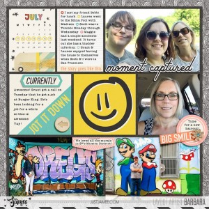 2016 Project Life Week 29 (Left)
