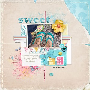 Sweet Flip Flops Connor & Shanna 2012