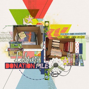 donation pile
