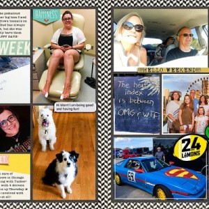 2016 Project Life Week 30 - 24x12