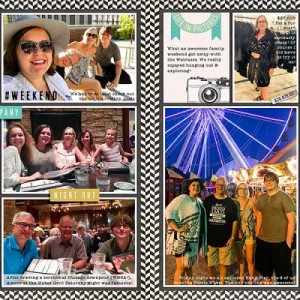 2016 Project Life Week 30 - Chicago - 24x12