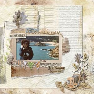 OCS Honeymoon Scrapbook