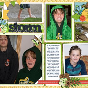 Summer Storm (Double Page)