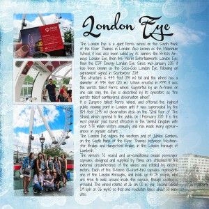 London Eye, left side