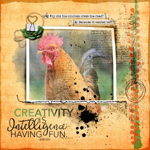 Chicken (Aug Random Challenge- word art)