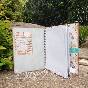 Mixed Media Hybrid Daily Journal Inside View