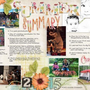 Summer Summary